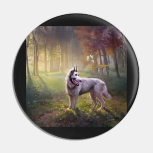 Kangal Shepherd Dog in the Forest Pin