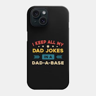 Funny dad jokes Phone Case