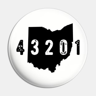 43201 zip code Columbus Ohio Short North Pin