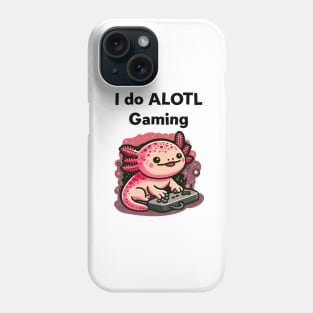 Kawaii Axolotl Gaming Phone Case