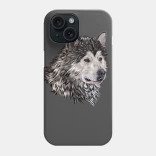 Alaskan Malamute Phone Case