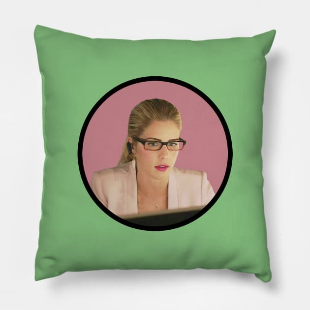 Felicity Smoak - Tech Wiz Pillow by FangirlFuel