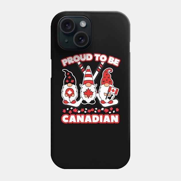 Proud Canadian Gnomes Phone Case by Turtokart