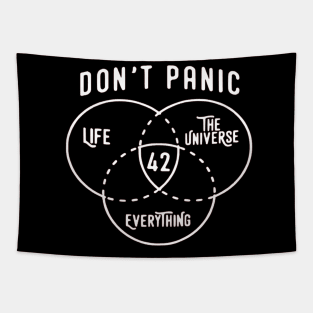 The Hitchhiker's Guide to the Galaxy 42 is the Answer Tapestry