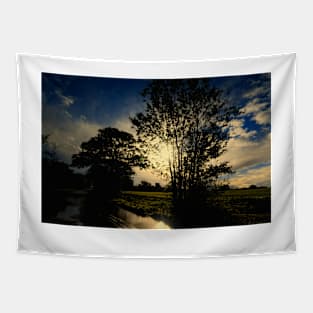 Sunset after Rain Tapestry