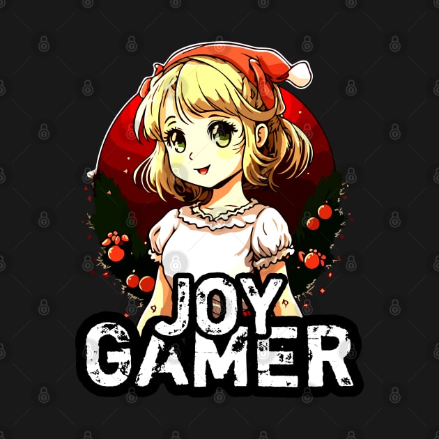 Kawaii Anime Girl Gamer Christmas Quote by MaystarUniverse