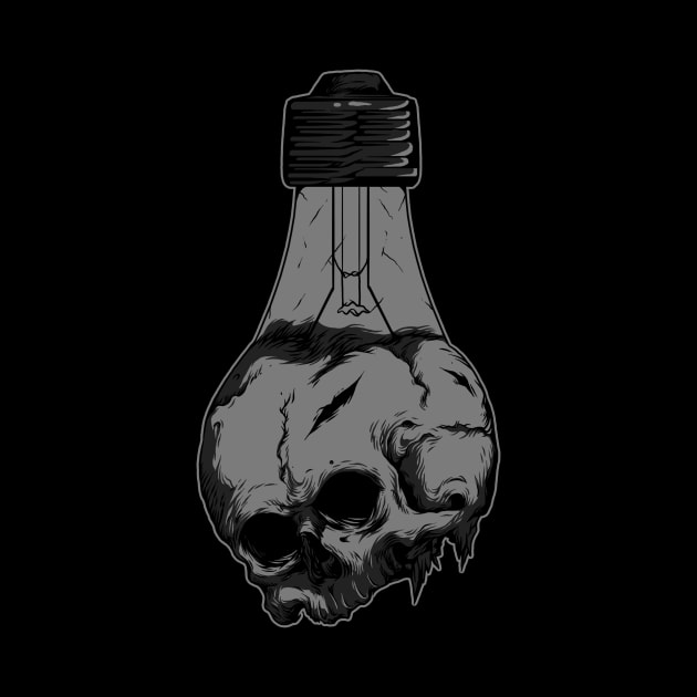 Bohlamp Skull by phsycartwork