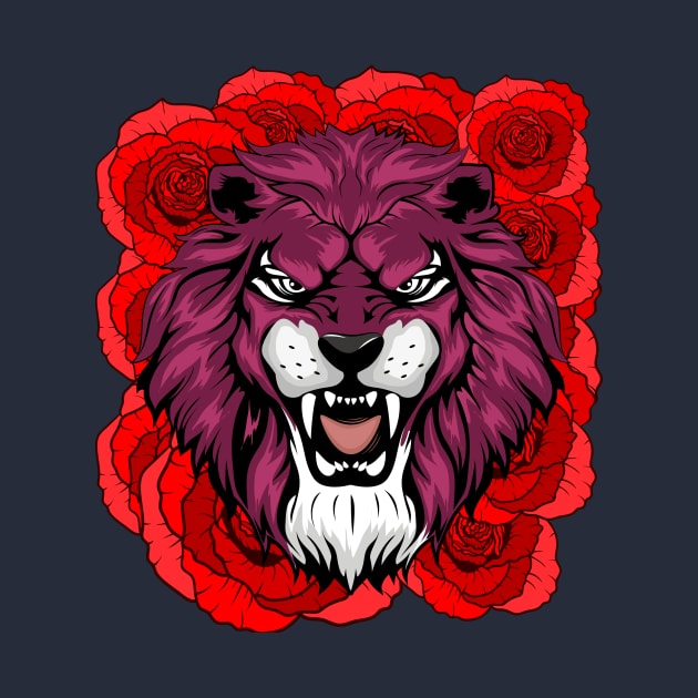 Lion Of Rose by CloudyStars