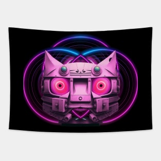 Techno Cat - Dj Dope - Techno Music - Clubbing - Dance Tapestry