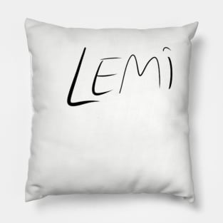 "Lemi" Handwritten Pillow