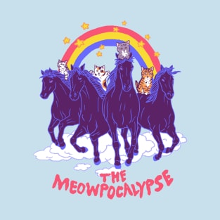 Four Horsemittens Of The Meowpocalypse T-Shirt