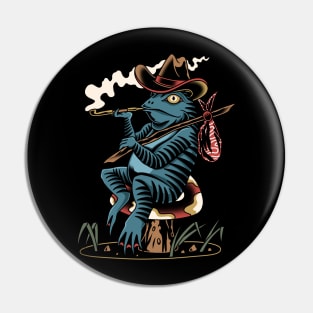 Frog Smoke Pin