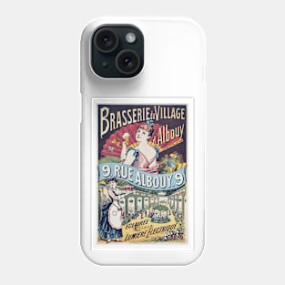 Affiche Brasserie d'Albouy Phone Case