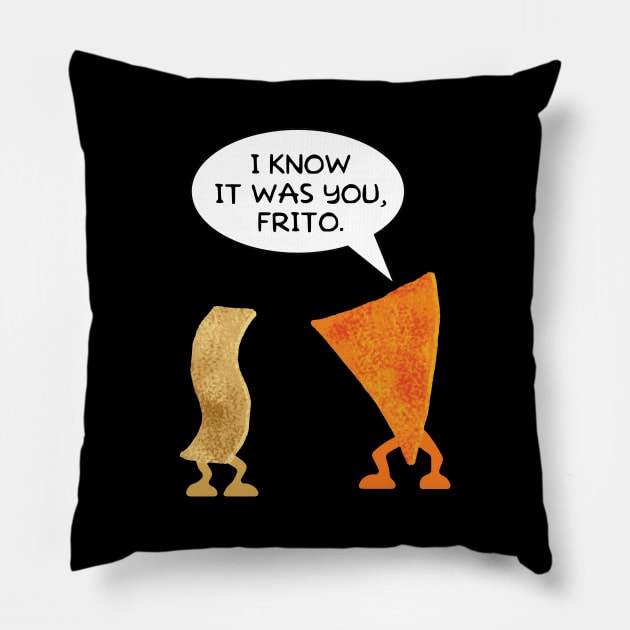 I Know It Was You Parody Pillow by GloopTrekker