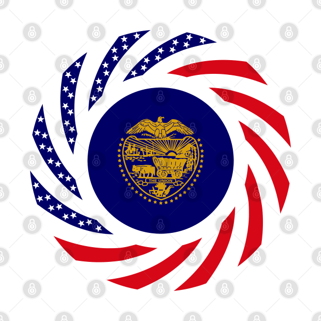 Oregon Murican Patriot Flag Series by Village Values