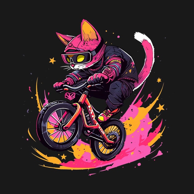 cat biker by dorapeterx