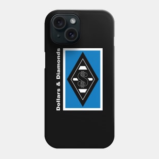 DLLRS&DMNDS bblue Phone Case