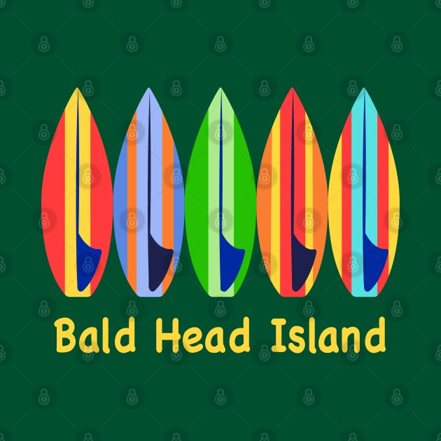 Bald Head Island Surfboards by Trent Tides