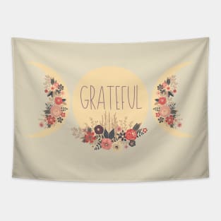 Grateful Moon Tapestry