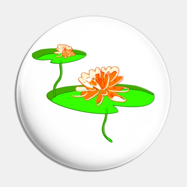 Lily Pad Pin by Anastasiya Malakhova