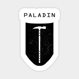 Paladin - Dark on Light Magnet