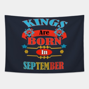 Kings are born in September! Tapestry