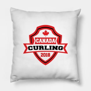 Team Canada Curling 2018! Pillow