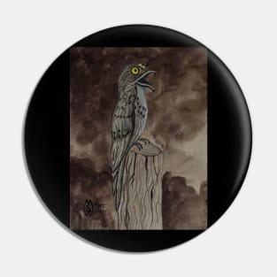 The potoo hunting at night Pin