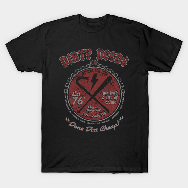 DIRTY DEEDS - Rock - T-Shirt