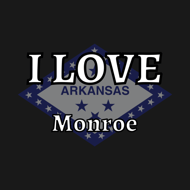 I LOVE Monroe | Arkensas County by euror-design