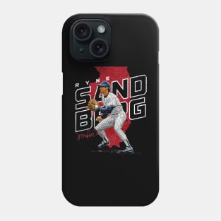 ryne sandberg player map Phone Case