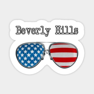 AMERICA PILOT GLASSES BEVERLY HILLS Magnet