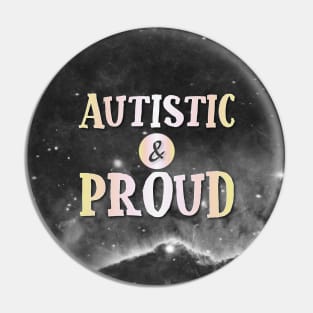 Autistic and Proud: Pangender Pin