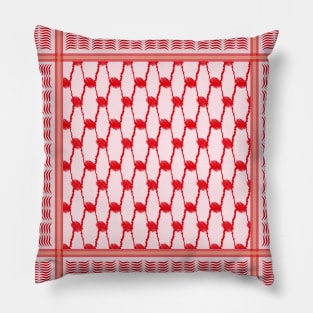 Kufiya Hatta Pattern,Free Palestine,Kufiya Hatta Pattern,Palestinian Traditional Kufiya, Palestine Arabic Hatta Keffiyeh Pillow