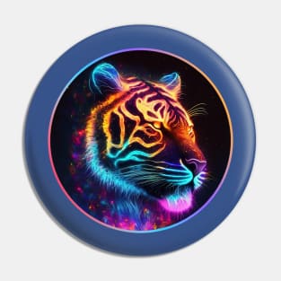 Tiger - Cosmic Inferno Pin