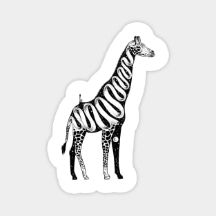 Lost in Its Own Existence (Giraffe) Magnet