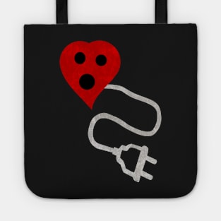 retro Couple love Tote