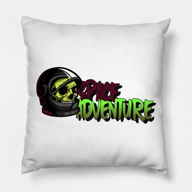 Thee Space Adventure Pillow by Meoipp