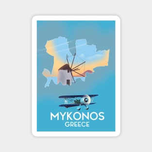 Myknonos Greece Magnet