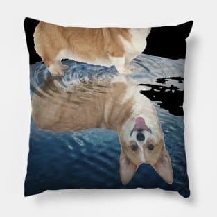 Corgi Dogs Lover - Corgi Face Mask Funny - Corgi T-Shirt Pillow