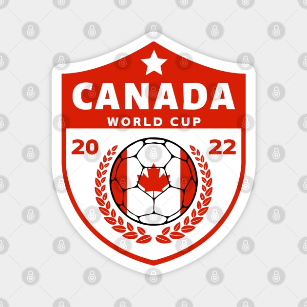 Canada World Cup Magnet by footballomatic