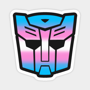 Transgender Autobot Pride Magnet