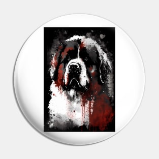 Tibetan Mastiff Portrait Pin