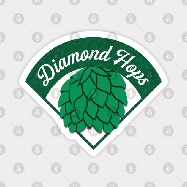 Diamond Hops Logo Magnet by Diamond Hops