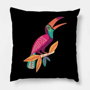 Tropical Toucan Pillow