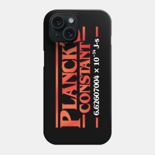 Planck's Constant Phone Case