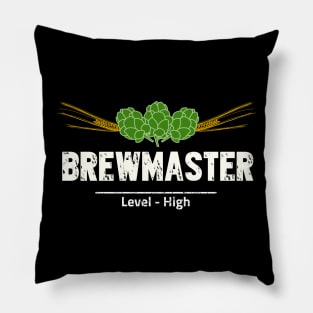 Brewmaster T-Shirt - Home Brewing Craft Beer Brewer Gift Tee Pillow