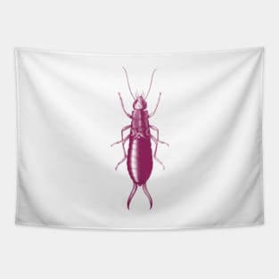 Follow The Earwig Pretty In Pink! Insect Collection Tapestry