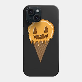 Pumpkin Ice Cream Illustration Phone Case