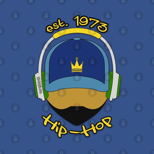 est 1973 - Hip-Hop Head by One-Ton Soup Productions